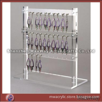 3 Tier Acrylic Earring Displays ladder